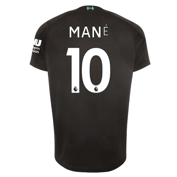 Camiseta Liverpool NO.10 Mane 3ª 2019 2020 Negro